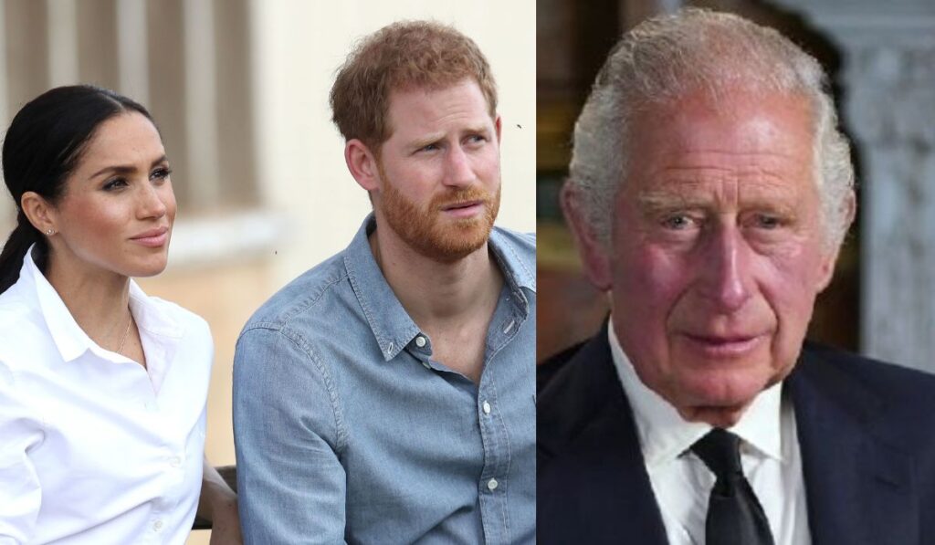 El príncipe Harry y Meghan provocan nueva polémica por el trato del rey Carlos a sus nietos