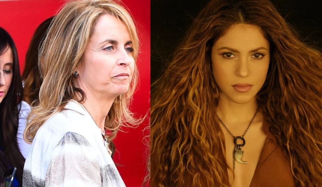 Madre de Gerard Piqué colaboró para que su hijo le fuera infiel a Shakira con Clara Chía