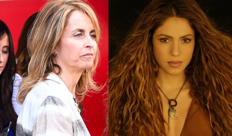 Madre de Gerard Piqué colaboró para que su hijo le fuera infiel a Shakira con Clara Chía