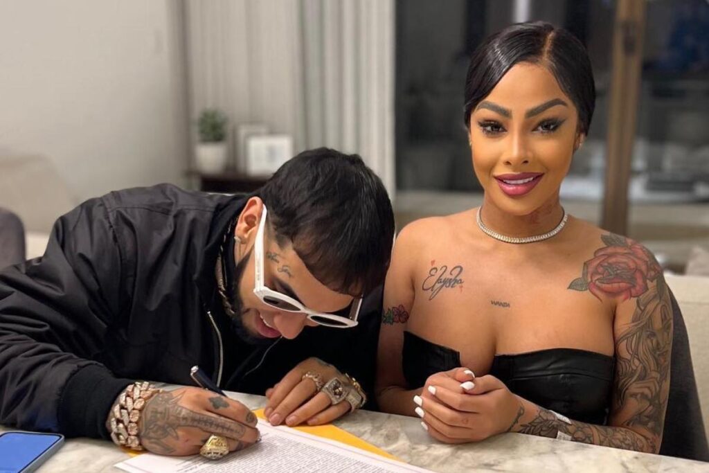 Nació la hija de Anuel AA y Yailin la más viral, aquí está la primera foto