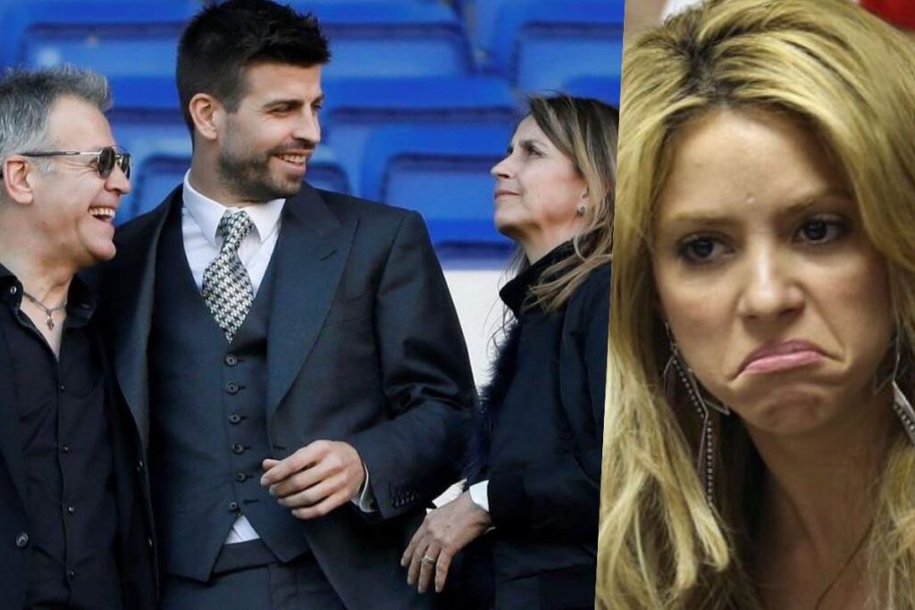 Padres de Piqué celebran que Shakira ya no es parte de su familia