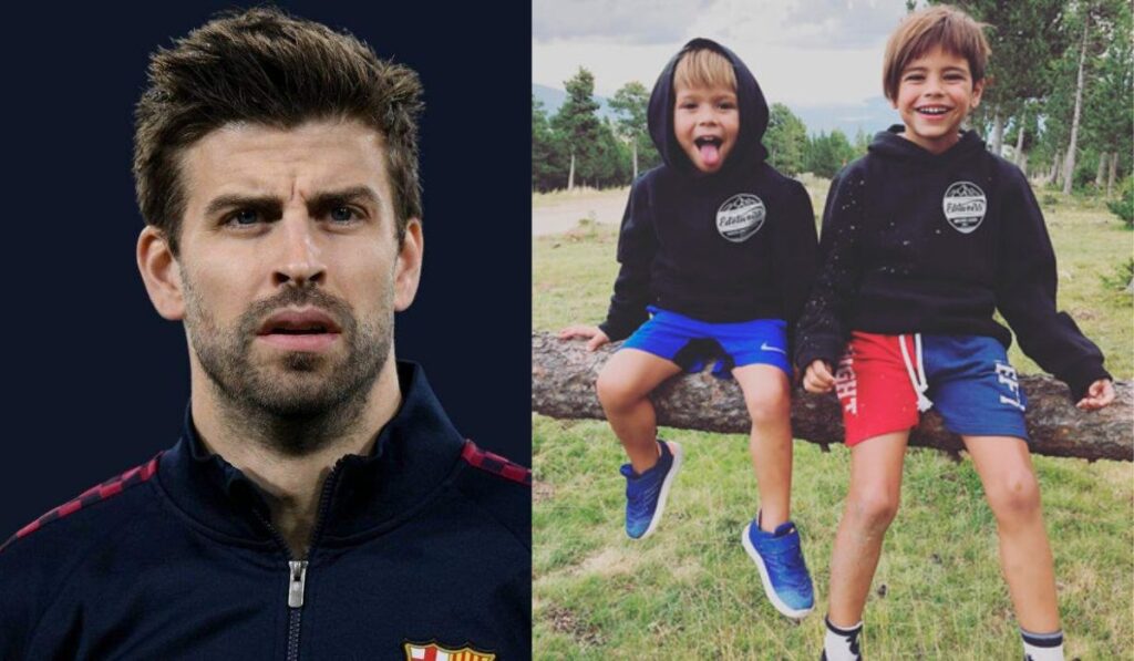 Piqué abandonó a sus hijos tras la colaboración con Shakira en "Music Sessions #53"