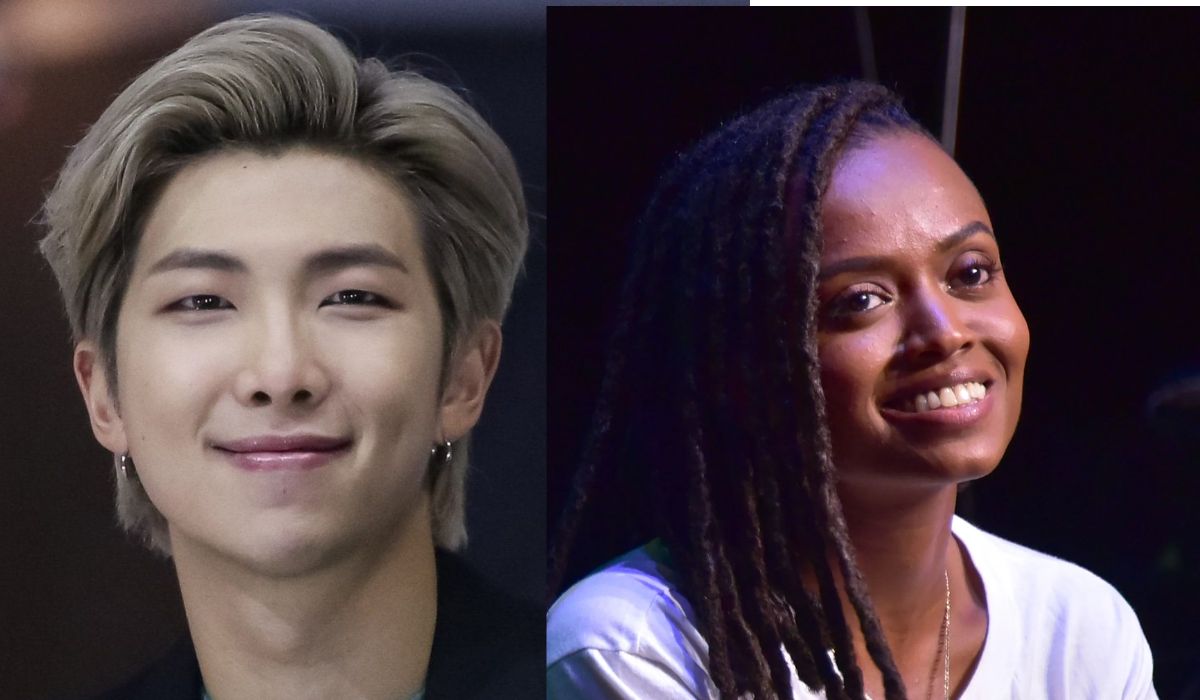 RM de BTS tuvo cercana charla con la cantante estadounidense Kelela ¿Estaban coqueteando?