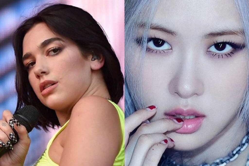 Rosé de BLACKPINK y Dua Lipa tienen colaboración en Europa