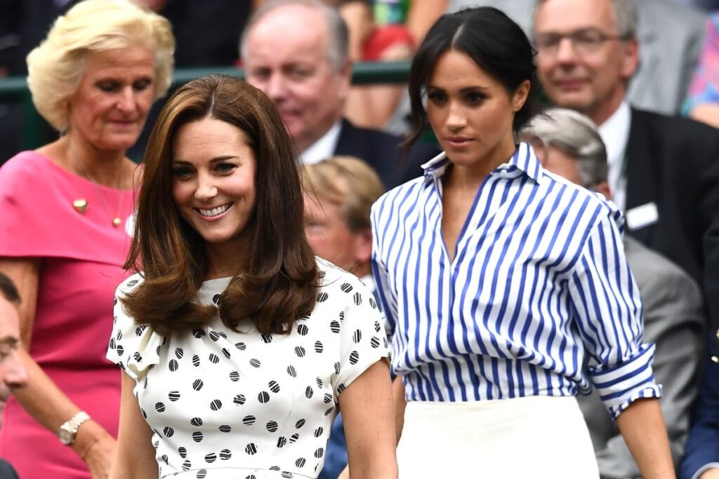 Se filtran imágenes de la presunta golpiza entre Kate Middleton y Meghan Markle