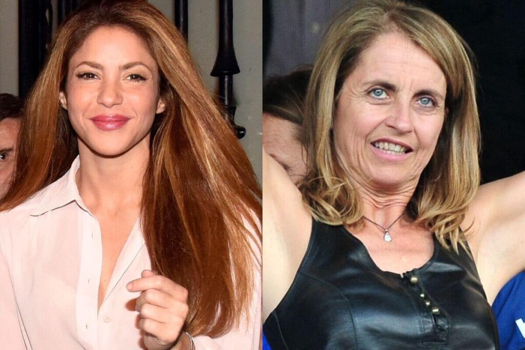 Shakira se agarró a golpes con la mamá de Gerard Piqué