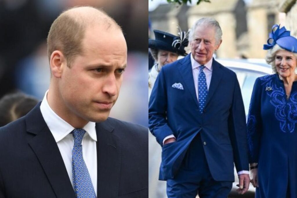 El príncipe William le demuestra su lealtad al Rey Carlos III y a la futura Reina Camilla Parker