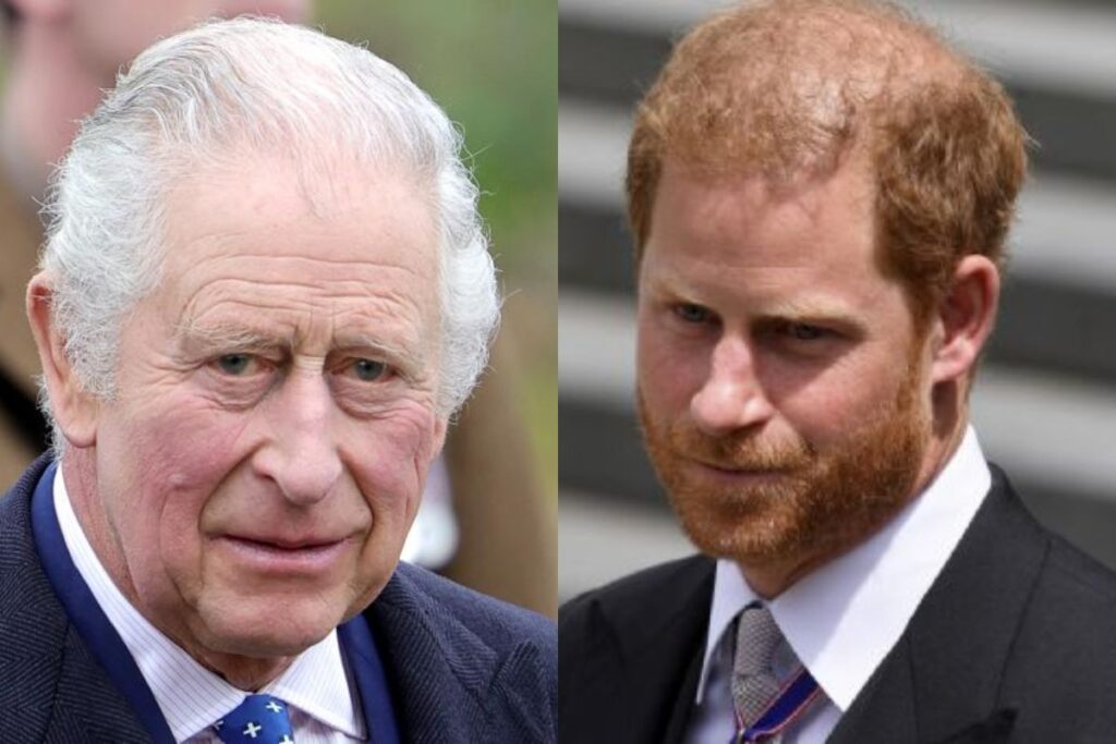 El rey Carlos III amenaza al príncipe Harry con quitarle los títulos reales
