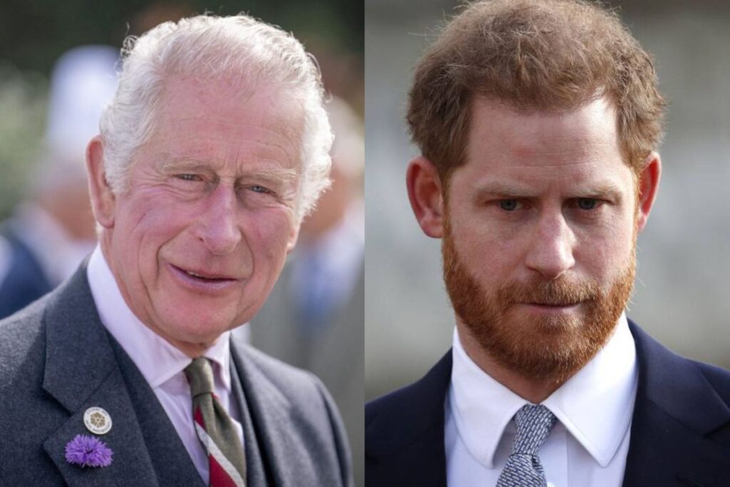 El rey Carlos III evasivo sobre despojar de una vez por todas al príncipe Harry de TODOS sus títulos reales