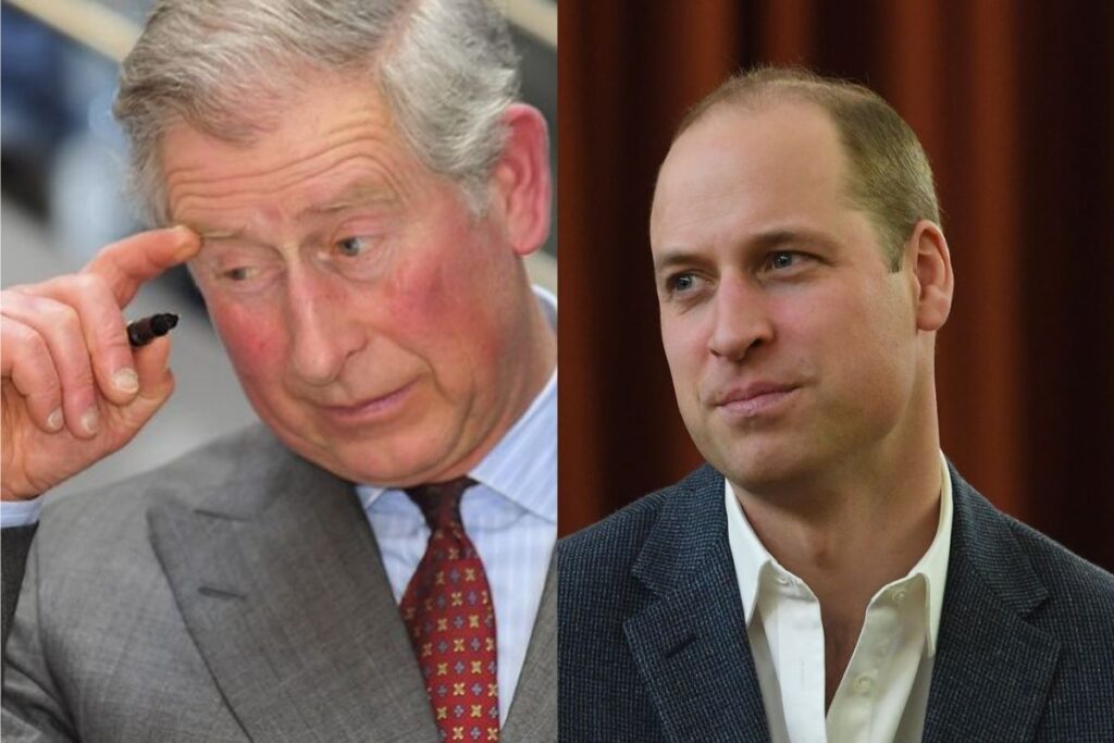 El rey Carlos III le da la espalda al príncipe William en pleno escándalo de infidelidad