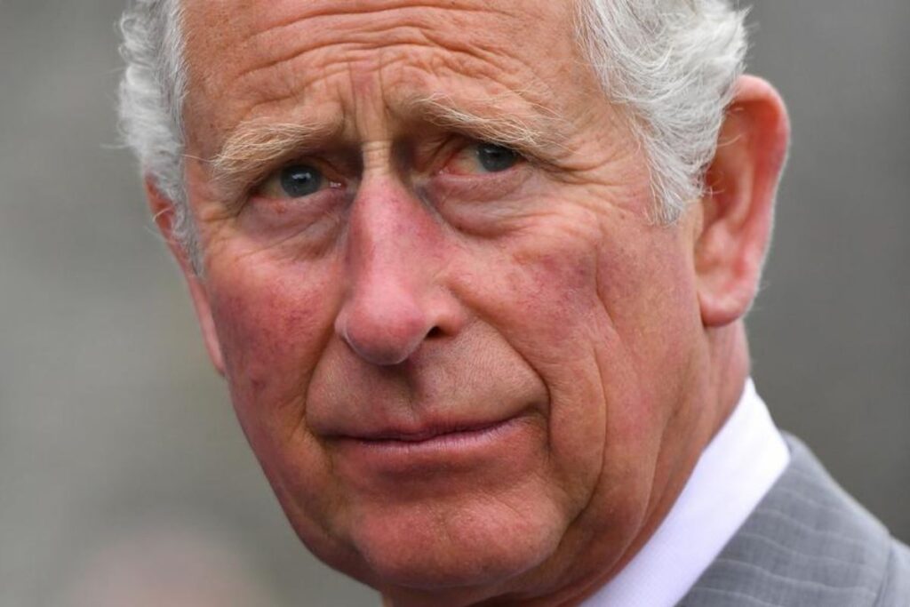 El rey Carlos III menosprecia a los guardias de seguridad del castillo