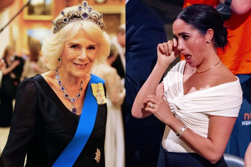 El terrible ataque que sufrió Meghan Markle por parte de la nueva reina de Inglaterra, Camilla Parker
