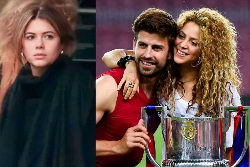 Gerard Piqué dedicaba sus goles a Clara Chía mientras estaba con Shakira