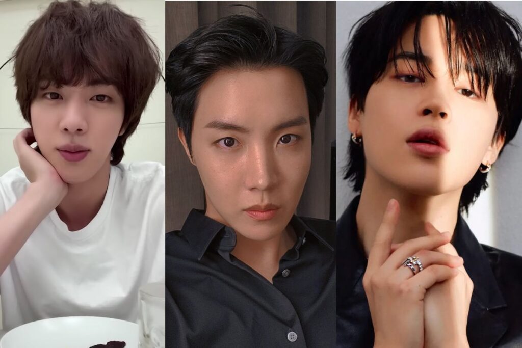 Jin de BTS reaparece con mensajes graciosos sobre el alistamiento de J-Hope y Jimin