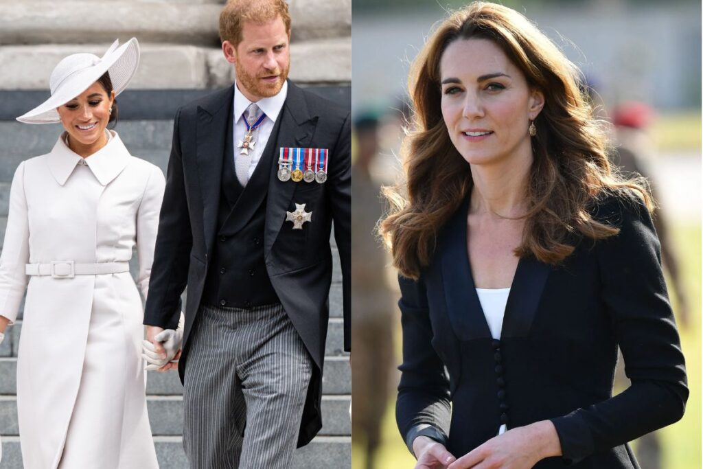 Kate Middleton acusada de hostigar a Meghan Markle y ser la razón por la que el príncipe Harry se fue a Estados Unidos