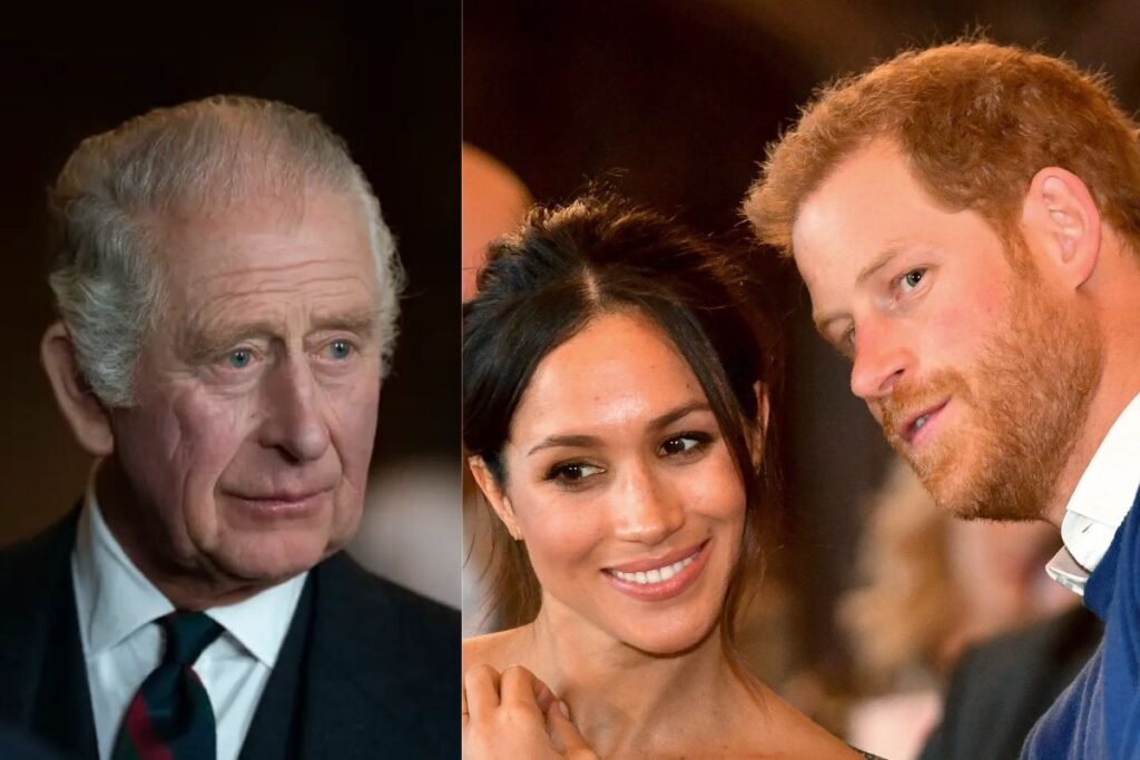 La prensa británica asegura que el rey Carlos III desea el perdón del príncipe Harry y Meghan Markle