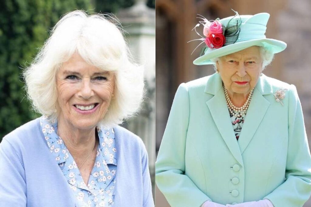 La reina consorte Camilla Parker quiere igualarse a la reina Isabel II en la coronación