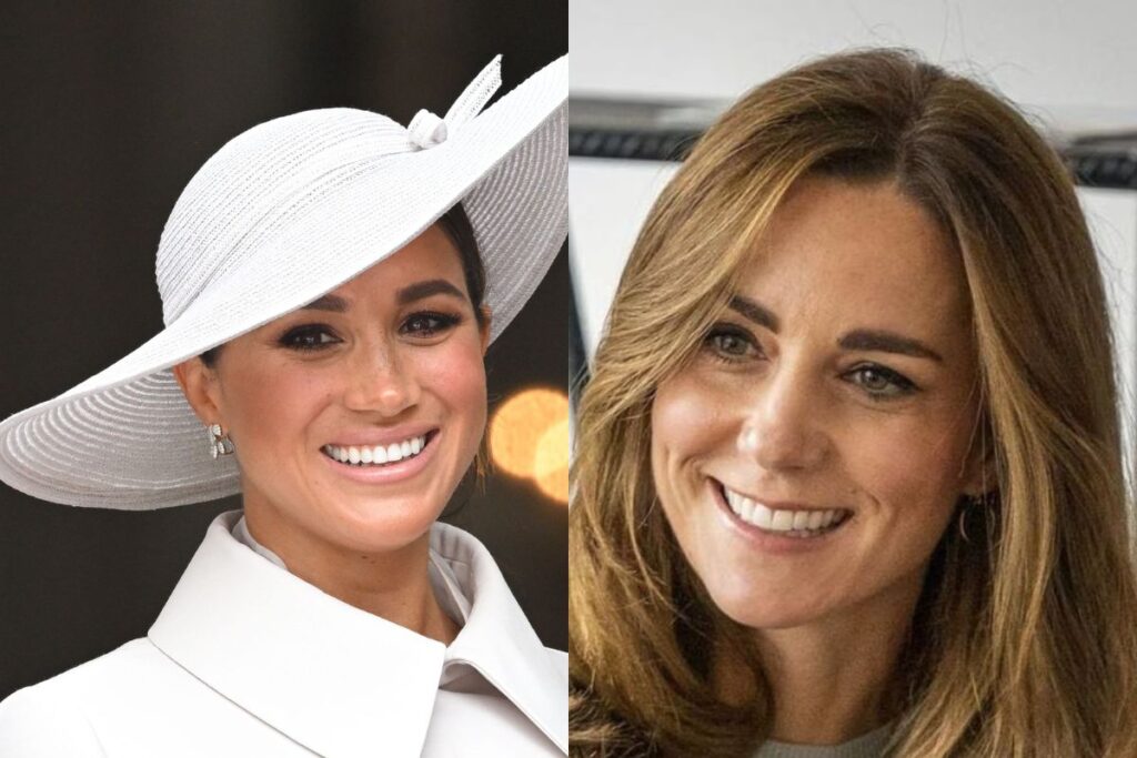 Meghan Markle ha logrado un cambio de look para parecerse a Kate Middleton