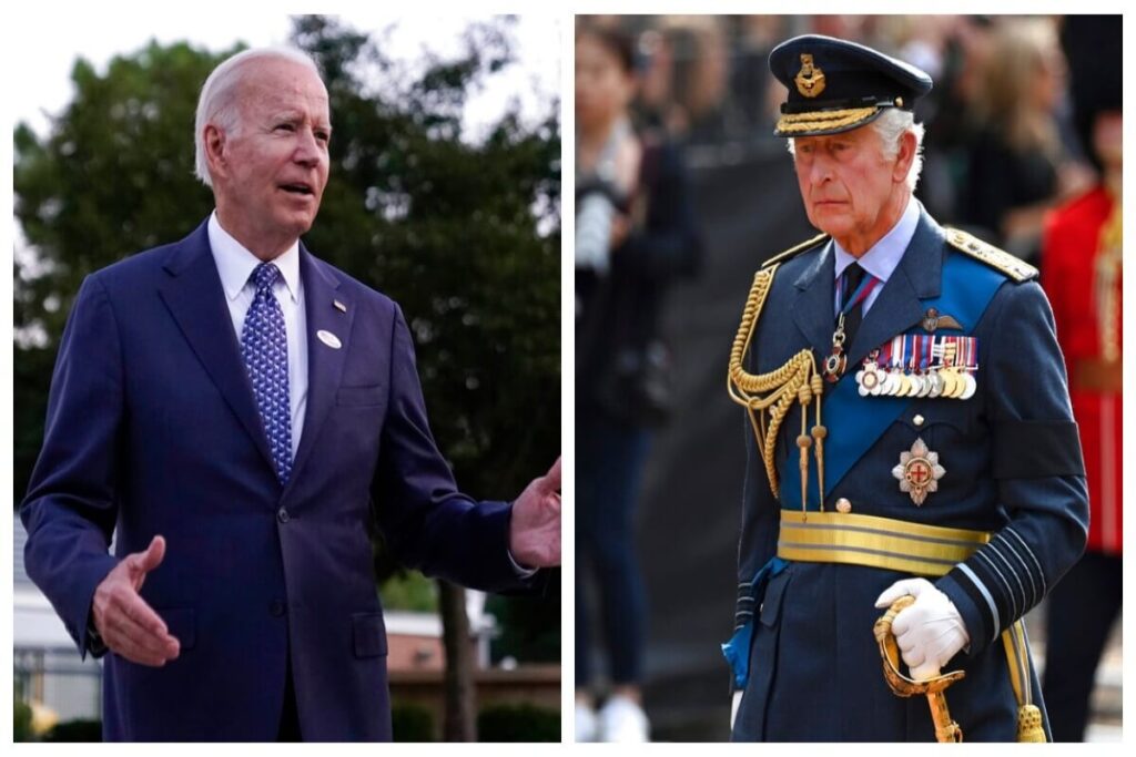 Presidente Joe Biden muestra su rechazo al reinado del Rey Carlos III del Reino Unido