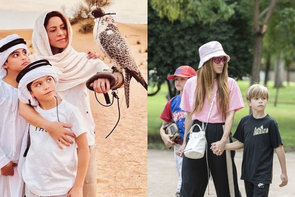 Shakira habría viajado con sus hijos a otro destino para provocar la furia de Gerard Piqué
