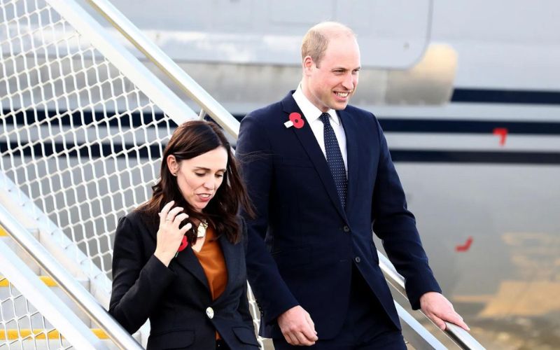 Sorprenden al príncipe William seduciendo a una mujer que era íntima amiga de Meghan Markle en Nueva Zelanda