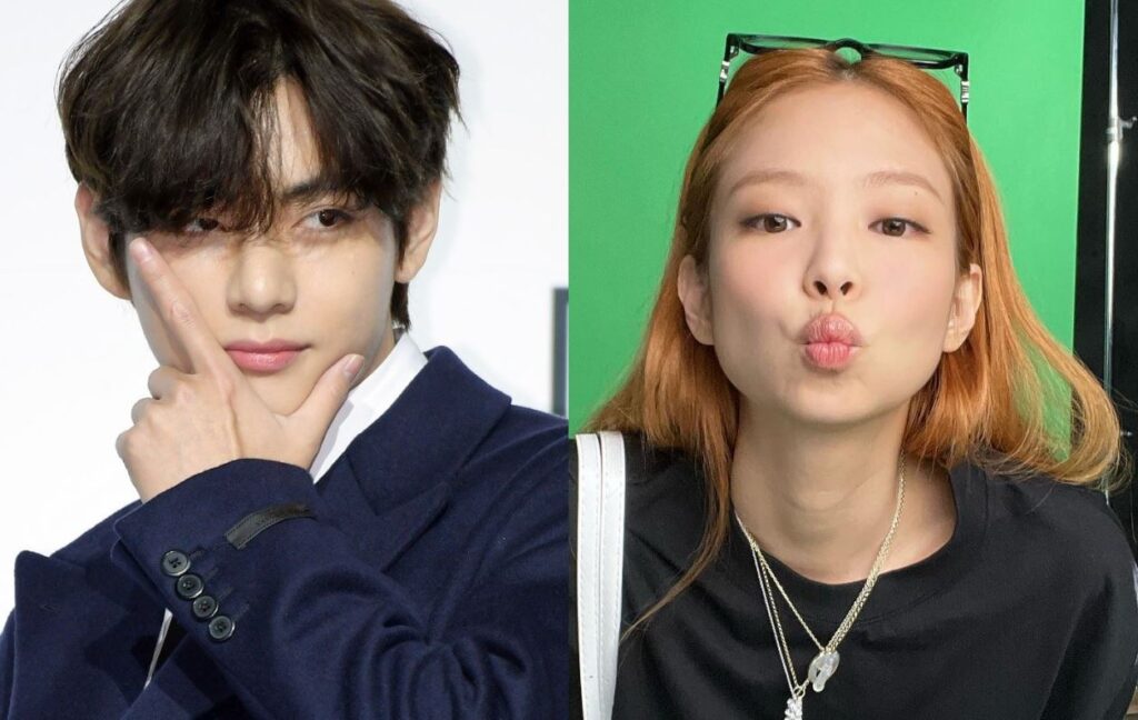 Taehyung de BTS es descubierto dándole amor a Jennie de BLACKPINK