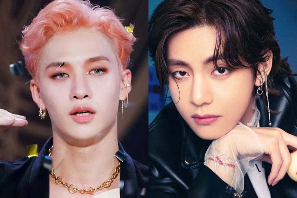 Bang Chan de Stray Kids y Taehyung de BTS lucen crop tops rompiendo estereotipos de género