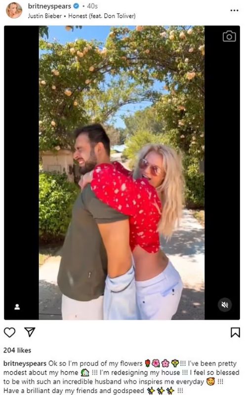 Britney Spears rompe el silencio: "me siento bendecida"