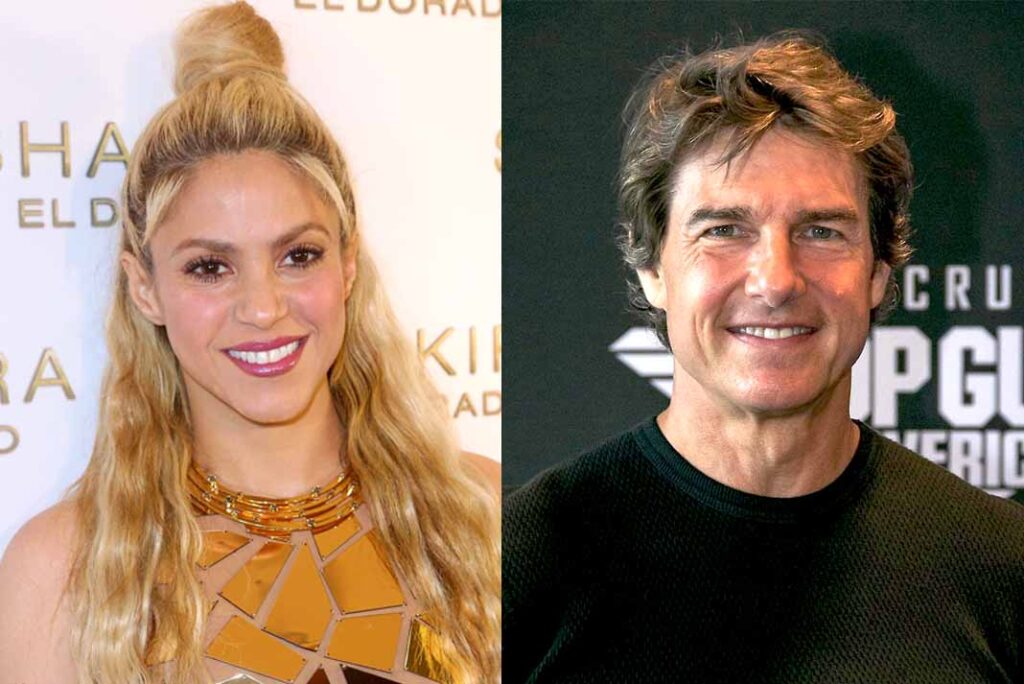 Captan a Shakira compartiendo con Tom Cruise en Miami