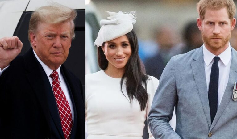 Donald Trump se mostró sorprendido por el trato que Meghan Markle tuvo con la reina Isabel II