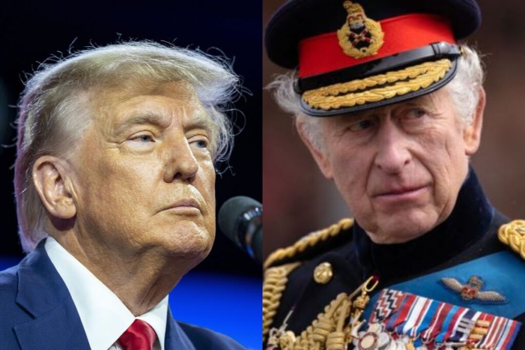 Donald Trump manifestó tener un fuerte desacuerdo con el rey Carlos III sobre un millonario negocio
