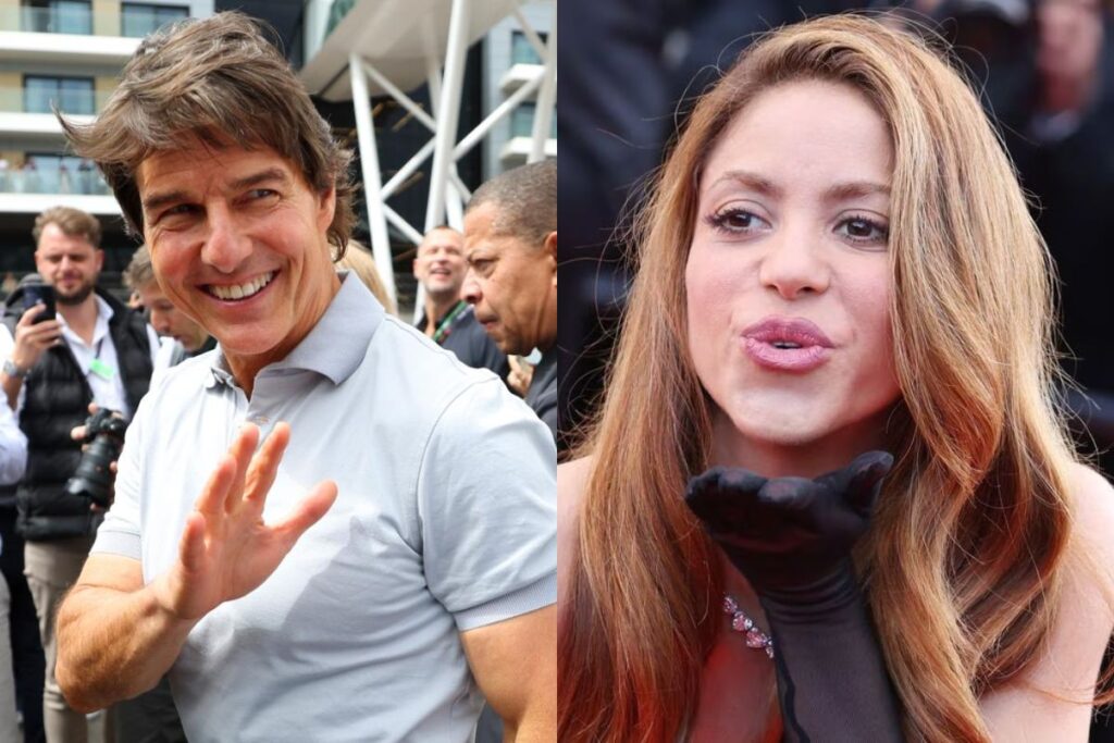 El actor de Hollywood Tom Cruise está enamorado de la cantante colombiana Shakira