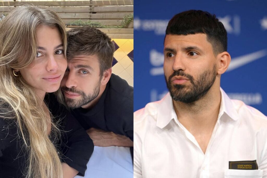 El comentario del Kun Agüero sobre la foto de Gerard Piqué y Clara Chía Martí