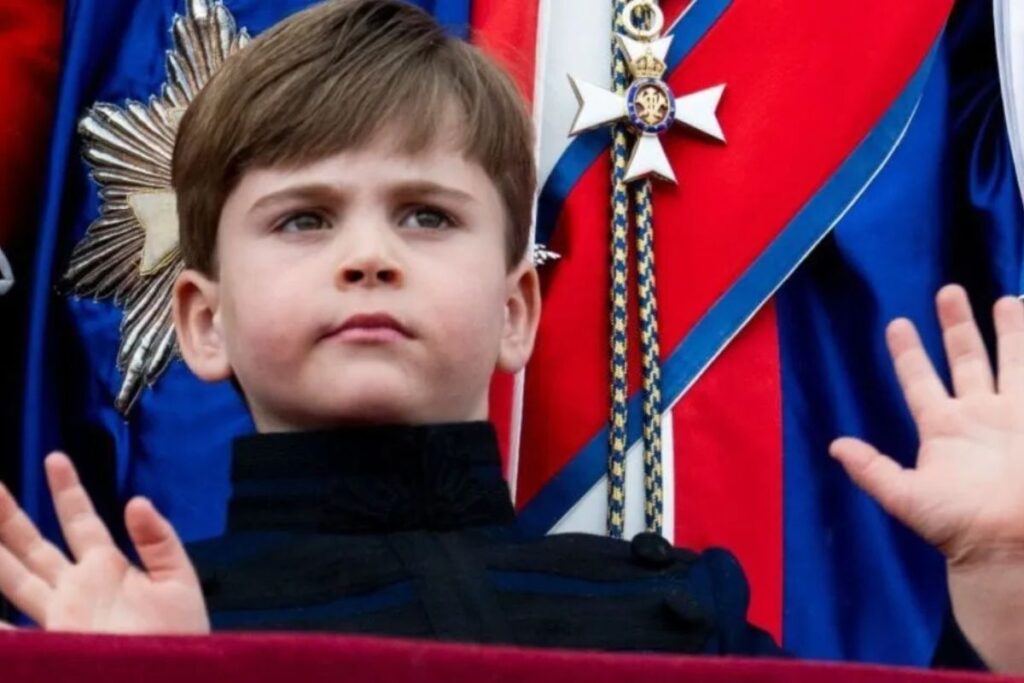 El príncipe Louis se convierte en el tesoro de la monarquía británica derrochando ternura
