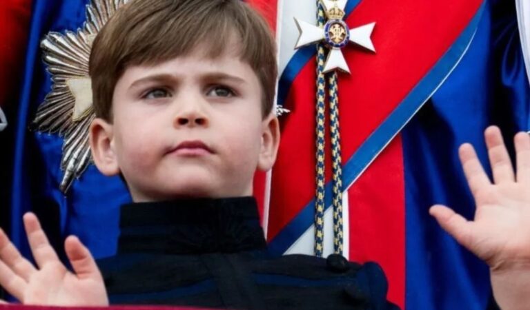 El príncipe Louis se convierte en el tesoro de la monarquía británica derrochando ternura