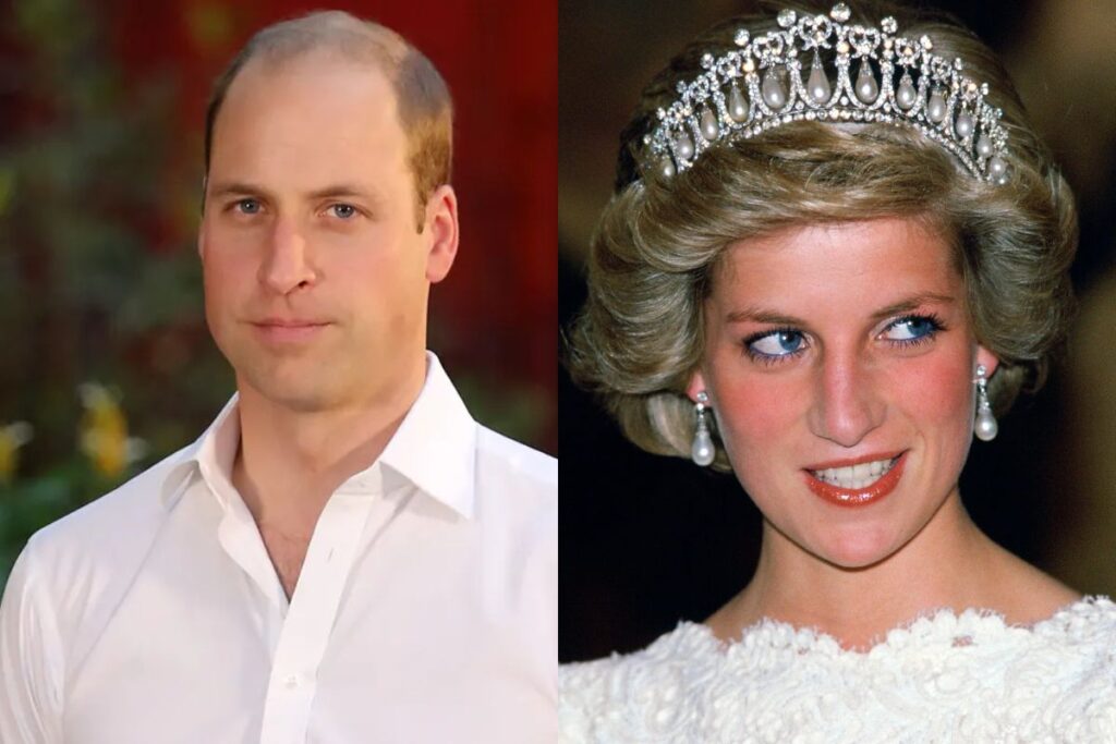 El príncipe William rinde enternecedor tributo a su madre, la princesa Diana