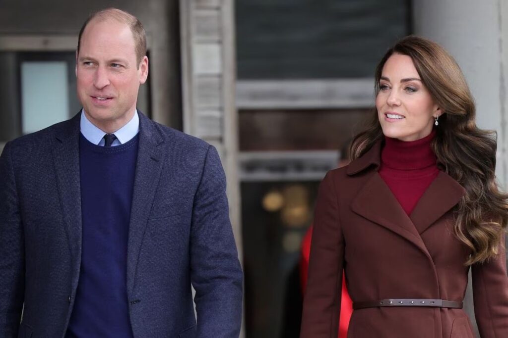 El príncipe William y Kate Middleton ya no temen mostrarse cariñosos en público