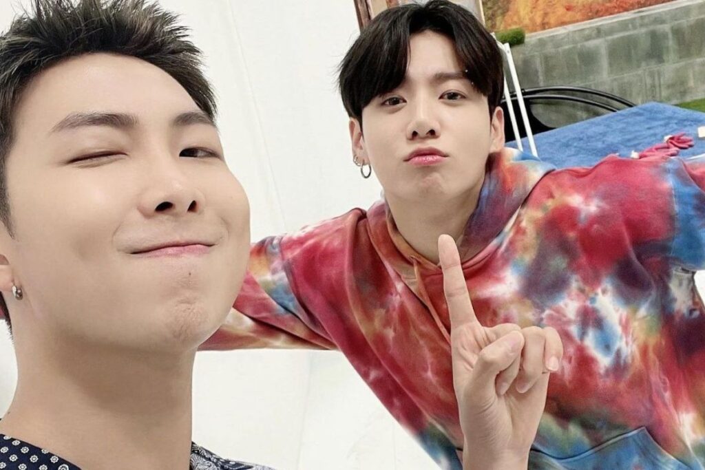 Fans de BTS creen que Jeon Jungkook y Kim Namjoon conocido como RM, son novios