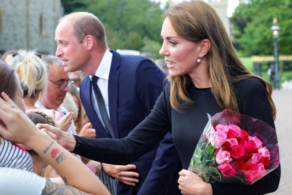 Kate Middleton fue captada en conmovedor momento con una niña que rompió en llanto al conocerla