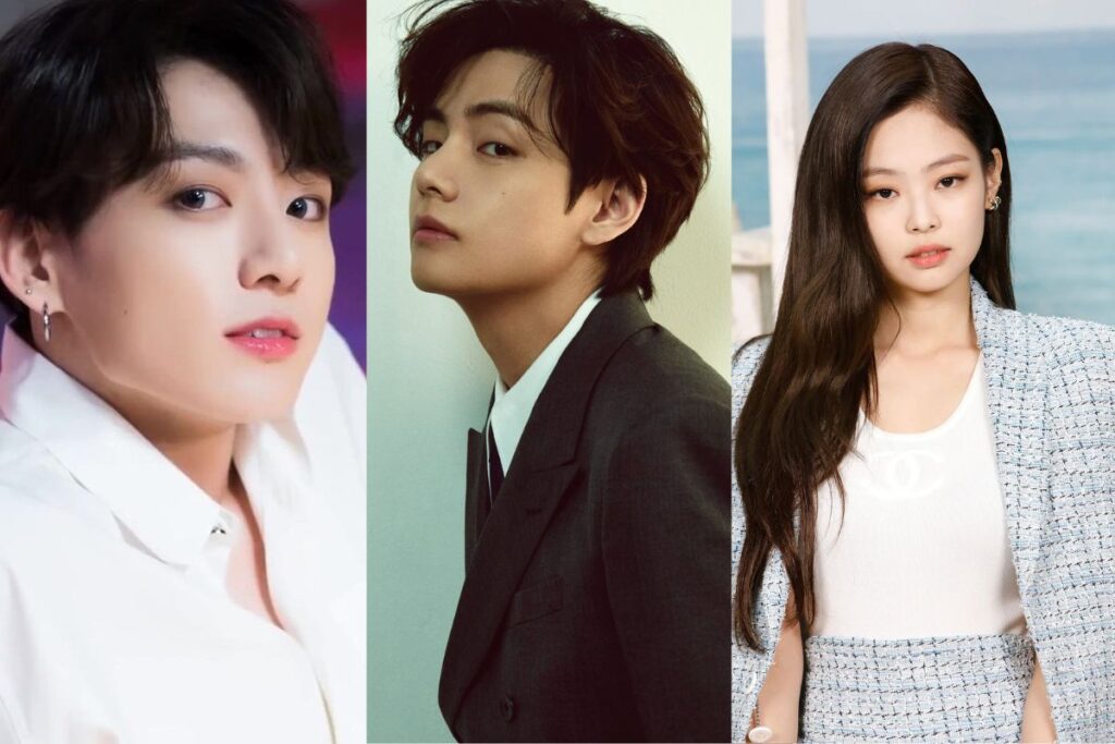 La forma en la que Jungkook mostró su apoyo a Jennie de BLACKPINK y V de BTS