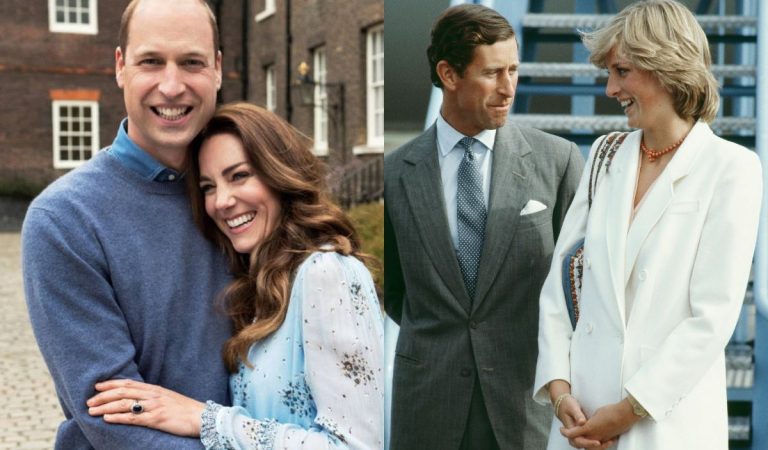 La popularidad del príncipe William y Kate Middleton recuerda al rey Carlos y la princesa Diana