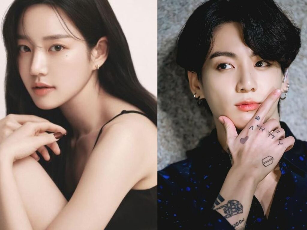 Lee Yoo Bi, captada usando prendas de Jungkook de BTS