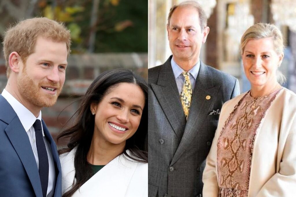 Los duques Edward y Sophie de Edimburgo se han convertido en los reemplazos del príncipe Harry y Meghan Markle