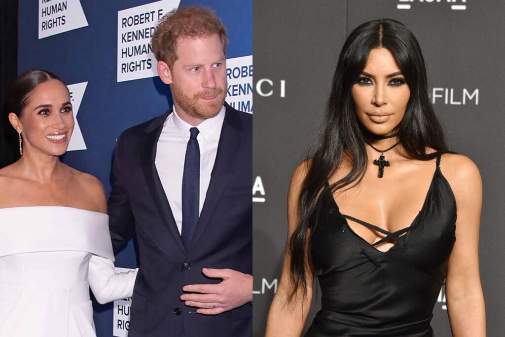 Meghan Markle y el príncipe Harry ahora tienen conexiones con Kim Kardashian en Estados Unidos