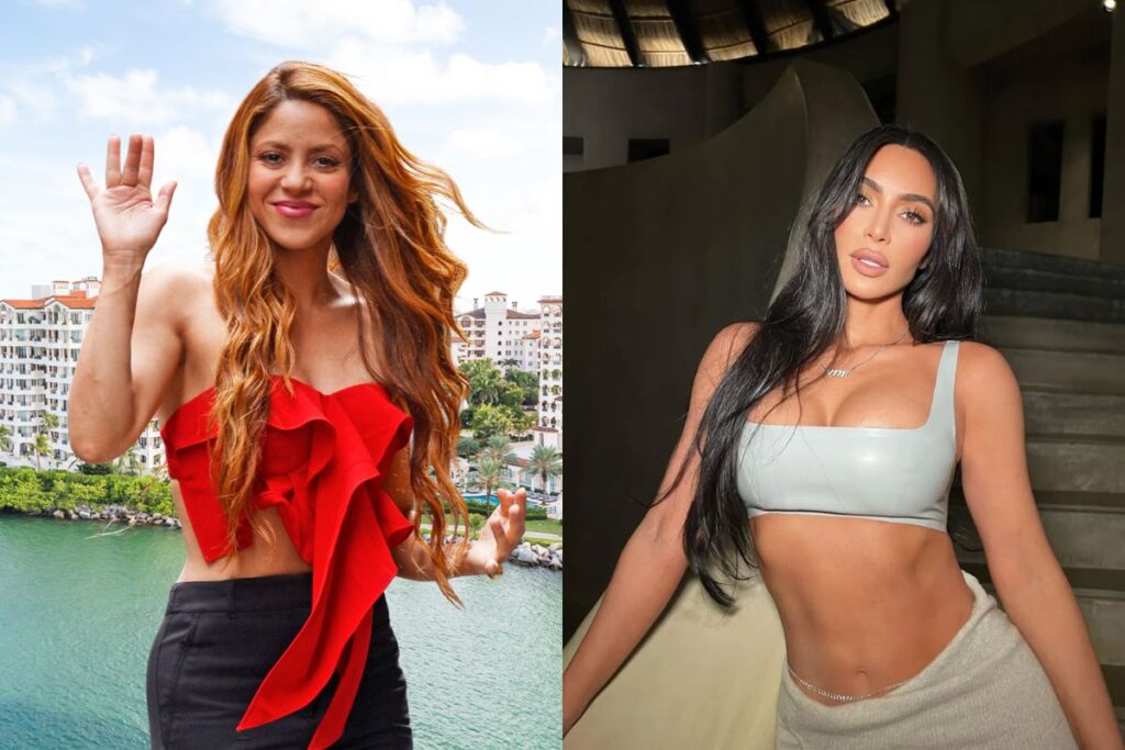 Shakira y Kim Kardashian luchan por la compra de una mansión exclusiva en Miami