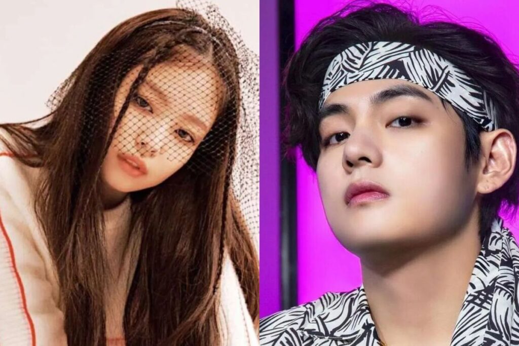 Supuesto video de Jennie de BLACKPINK y V de BTS paseando juntos genera opinión dividida entre BLINK y ARMY