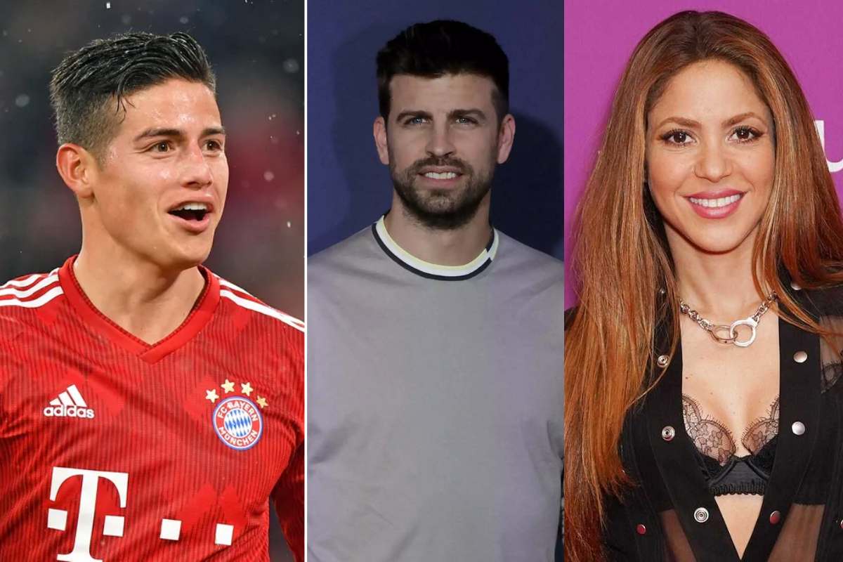 James Rodríguez entrometido en la separación de Gerard Piqué y Shakira, defendió al catalán