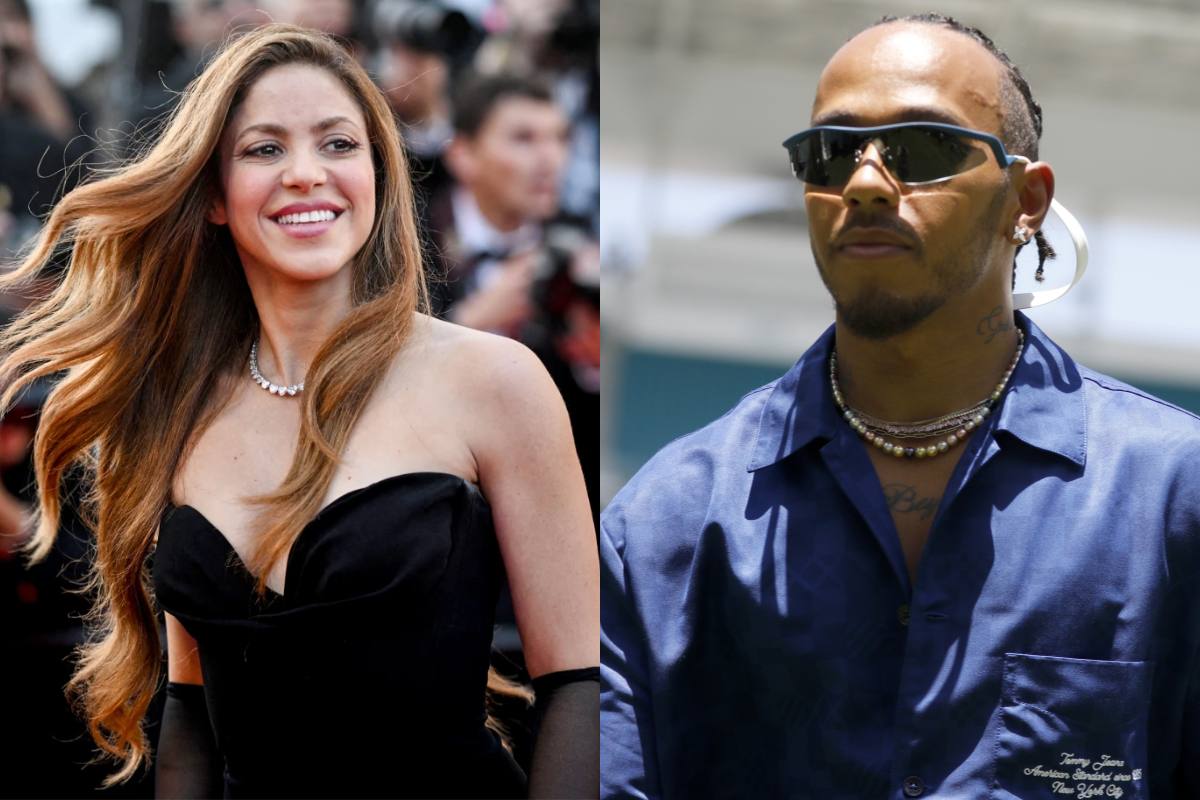 La foto de Shakira y Lewis Hamilton después de tener un momento íntimo, según los internautas