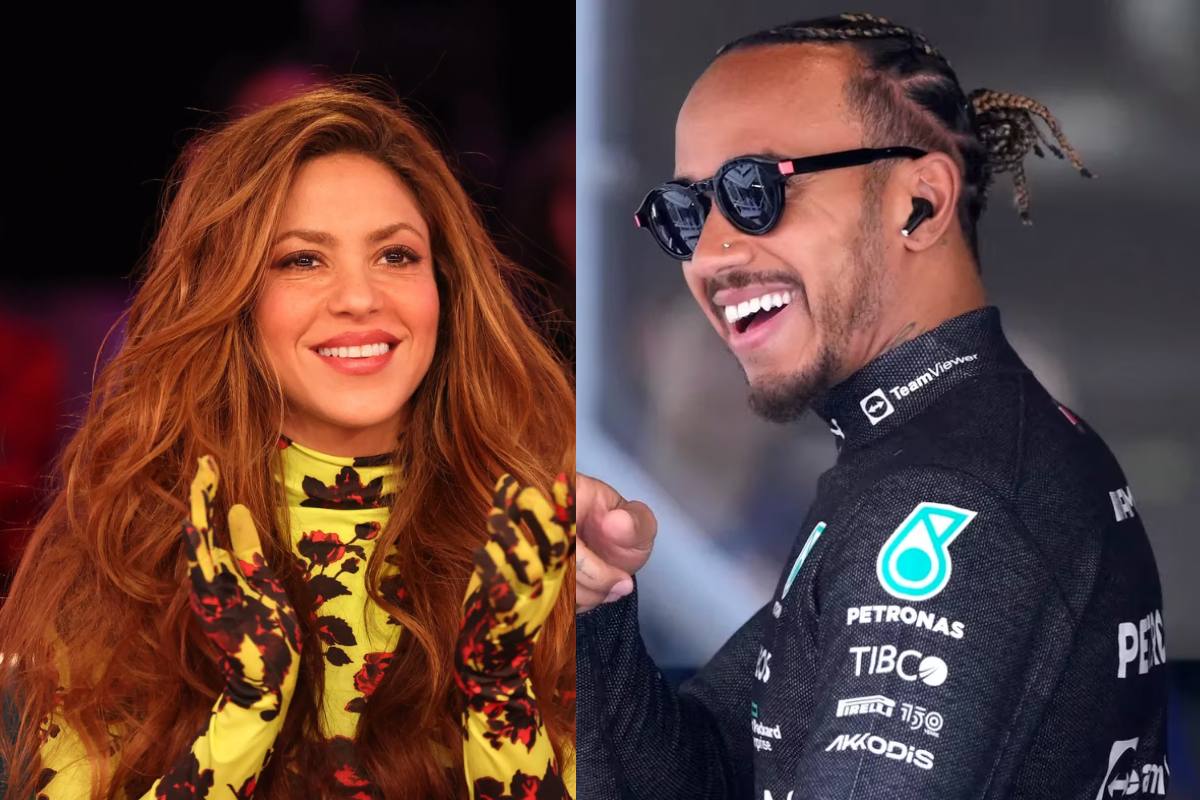 La foto de Shakira y Lewis Hamilton después de tener un momento íntimo, según los internautas