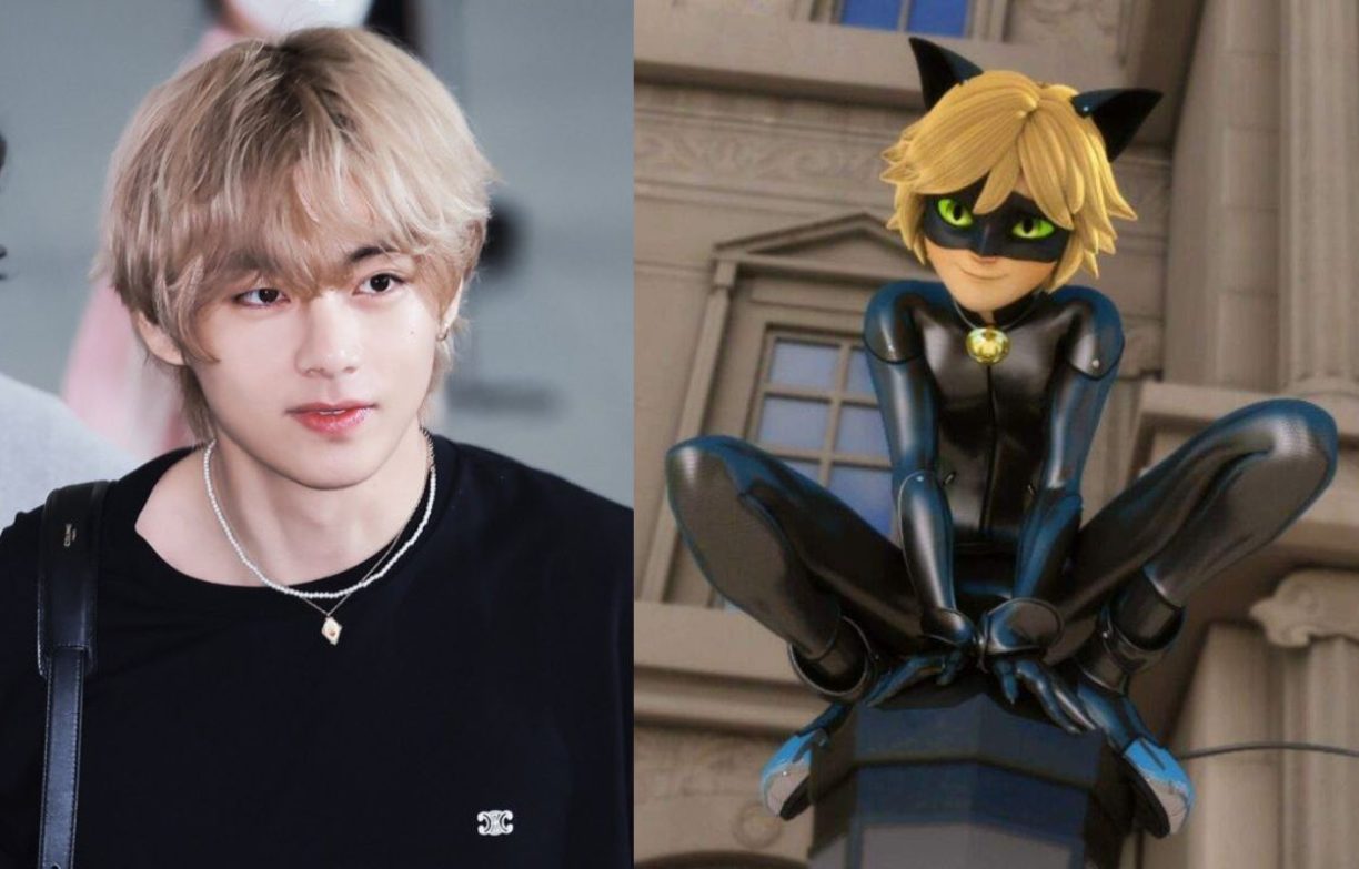 ¿Es V de BTS el héroe de París Cat Noir? la verdad sobre la teoría de su identidad secreta